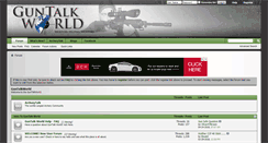 Desktop Screenshot of guntalkworld.com